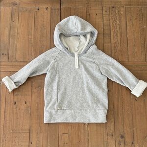 Childhoods gray roll cuff hoodie sweatshirt size 2T unisex pullover